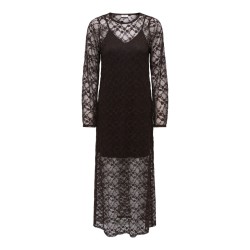 JDY Silvia lace maxi kjole - Mulch