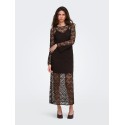 JDY Silvia lace maxi kjole - Mulch