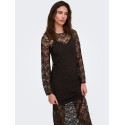 JDY Silvia lace maxi kjole - Mulch