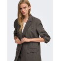 ONLY Linda boyfriend blazer - Chocolate Torte