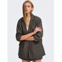 ONLY Linda boyfriend blazer - Chocolate Torte