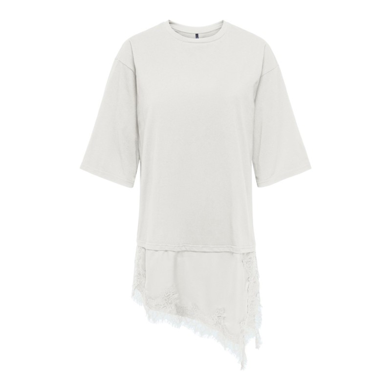 ONLY Madelyn lace top - Cloud Dancer
