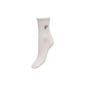 ONLY Sophia Tennis Strømper - Cloud Dancer/Crossiant