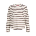 JJXX Sophia boxy langærmet T-shirt - Carafe/ Vanilla