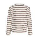 JJXX Sophia boxy langærmet T-shirt - Carafe/ Vanilla
