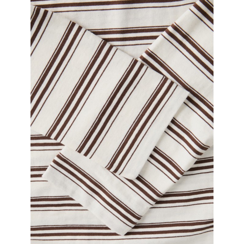 JJXX Sophia boxy langærmet T-shirt - Carafe/ Vanilla