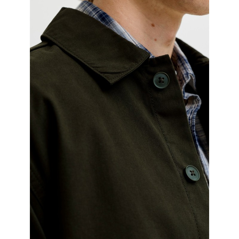 JACK & JONES Archive twill overshirt - Rosin
