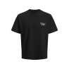 JACK & JONES PLUS Norrebro typo T-shirt - Black