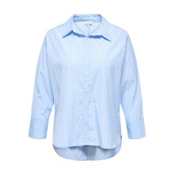 ONLY CARMAKOMA Oregon Alva skjorte - Soft Chambray