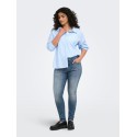 ONLY CARMAKOMA Oregon Alva skjorte - Soft Chambray