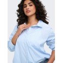 ONLY CARMAKOMA Oregon Alva skjorte - Soft Chambray