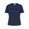 ONLY CARMAKOMA Leon kortærmet T-shirt - Naval Academy