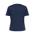 ONLY CARMAKOMA Leon kortærmet T-shirt - Naval Academy