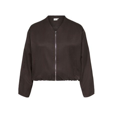 ONLY CARMAKOMA Lucca bomber - Coffee Bean