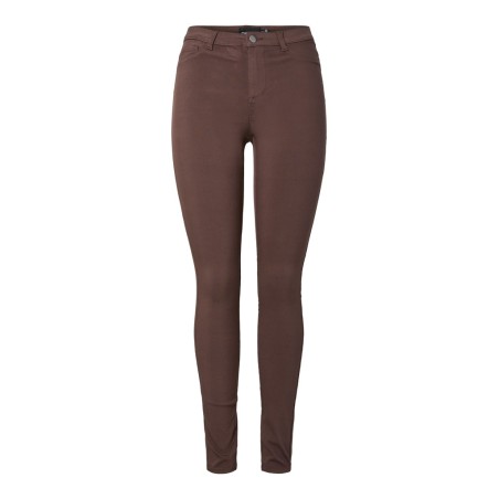 PIECES highskin denim jeggins - Hot Fudge