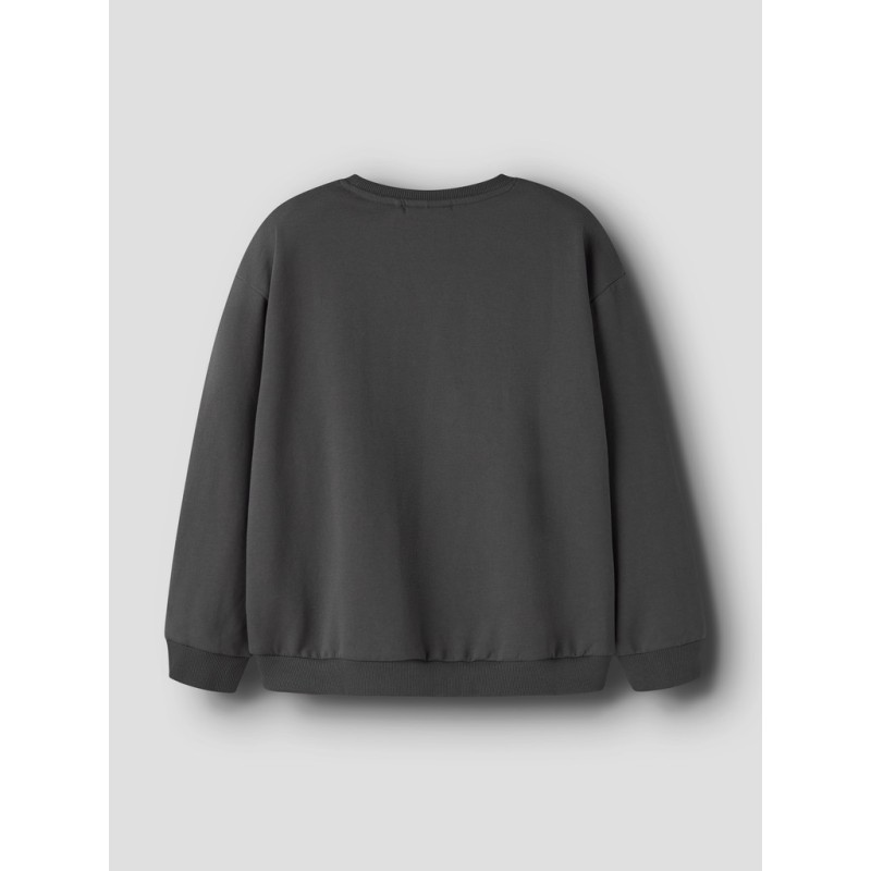 NAME IT Kids Jyni STITCH sweatshirt - Black Oyster