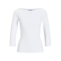 JJXX Teen Fiffi 3/4 boatneck T-shirt - Bright White