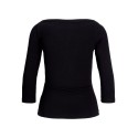 JJXX Teen Fiffi 3/4 boatneck T-shirt - Black