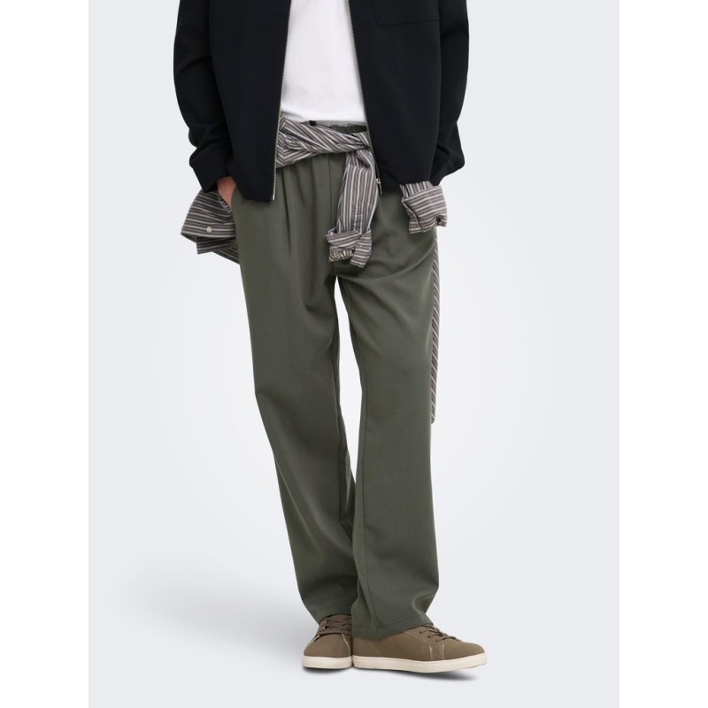 ONLY & SONS Will loose fit Bukser - Beluga