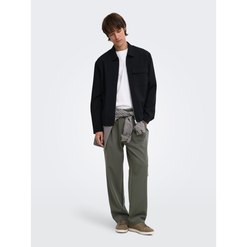 ONLY & SONS Will loose fit Bukser - Beluga
