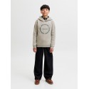 JACK & JONES JUNIOR Benson sweat hoodie - Vetiver