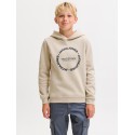 JACK & JONES JUNIOR Benson sweat hoodie - Moonbeam