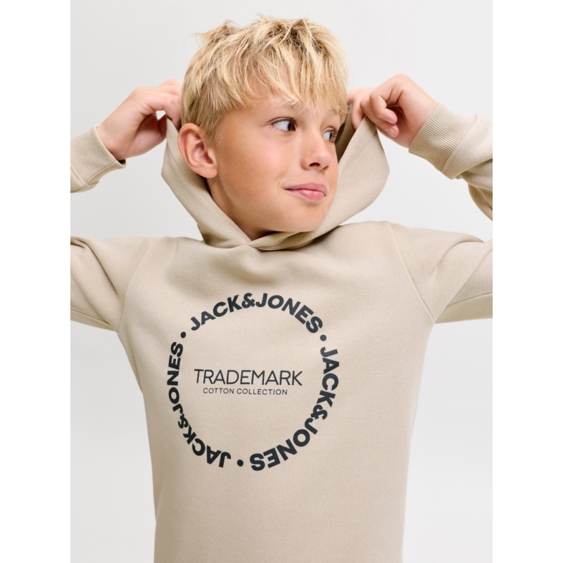 JACK & JONES JUNIOR Benson sweat hoodie - Moonbeam