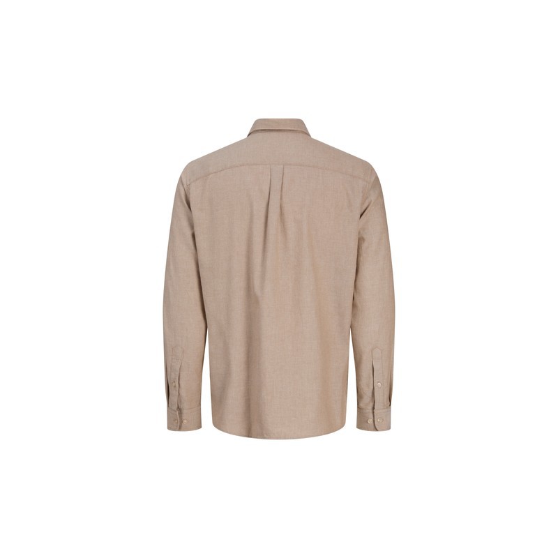 JACK & JONES JUNIOR meleret skjorte - Oatmeal
