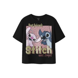 NAME IT KIDS Stitch T-shirt - Black