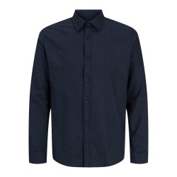 JACK & JONES JUNIOR meleret skjorte - Navy Blazer