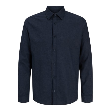 JACK & JONES JUNIOR meleret skjorte - Navy Blazer
