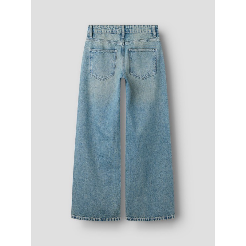 NAME IT KIDS Bella wide jeans - Vintage Medium Blue Rhine