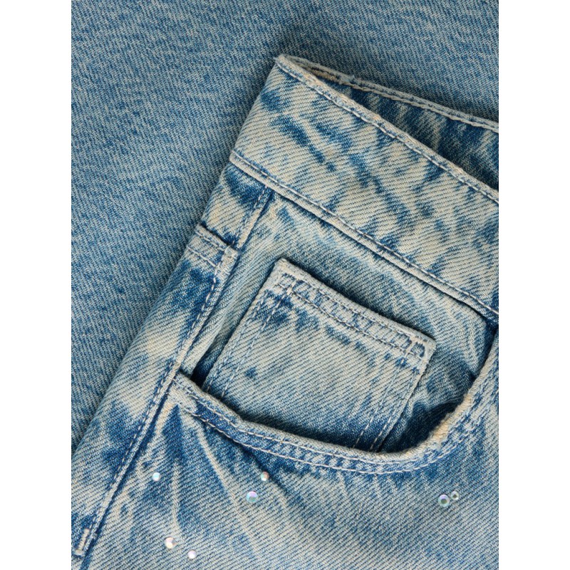NAME IT KIDS Bella wide jeans - Vintage Medium Blue Rhine