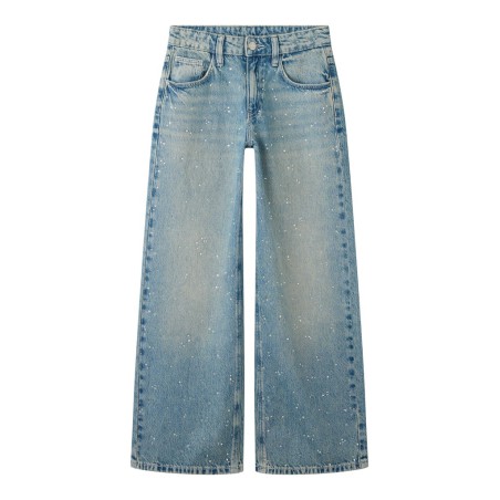 NAME IT KIDS Bella wide jeans - Vintage Medium Blue Rhine