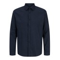 JACK & JONES PLUS meleret skjorte - Navy Blazer
