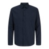 JACK & JONES PLUS meleret skjorte - Navy Blazer
