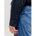 JACK & JONES PLUS meleret skjorte - Navy Blazer