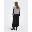 ONLY Melody strikvest - Medium Grey Melange