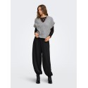 ONLY Melody strikvest - Medium Grey Melange