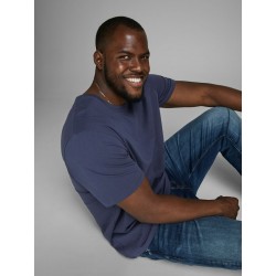 Økologisk bomuld: JACK & JONES PLUS ORGANIC BASIC TEE S/S The Best Buy