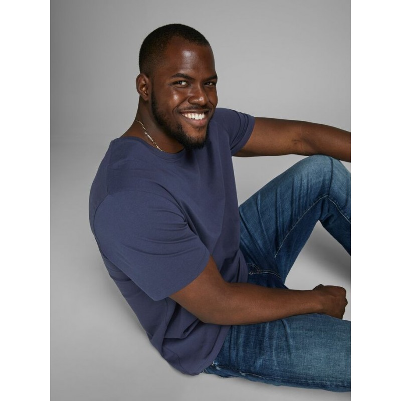 Økologisk bomuld: JACK & JONES PLUS ORGANIC BASIC TEE S/S The Best Buy