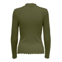 JDY Fransiska langærmet bluse - Dark Olive