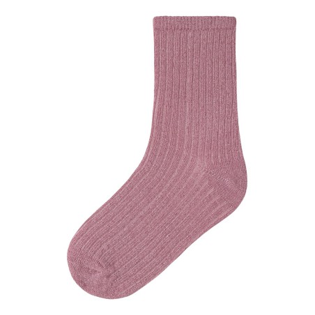 NAME IT MINI Nobba glitter strømper - Lilas