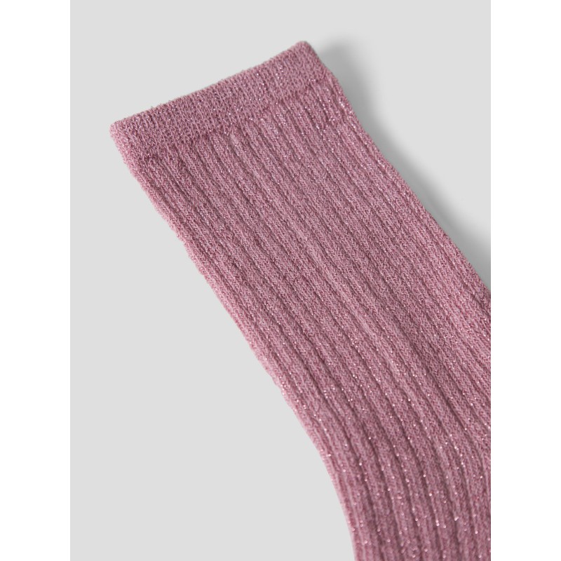 NAME IT MINI Nobba glitter strømper - Lilas
