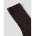 NAME IT Mini Nobba glitter strømper - Chocolate Plum