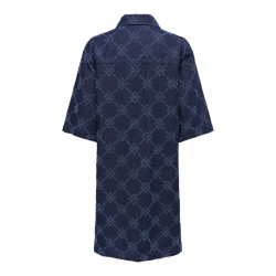 ONLY Bella denim kjole - Dark Blue Denim