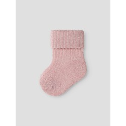 NAME IT BABY Nobba glimmer strømper - Lotus