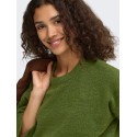 ONLY Simoni langærmet pullover - Forest Night Melange