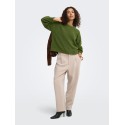ONLY Simoni langærmet pullover - Forest Night Melange