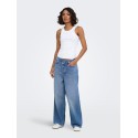ONLY Ella-Amber baggy denim jeans - Medium Blue Denim